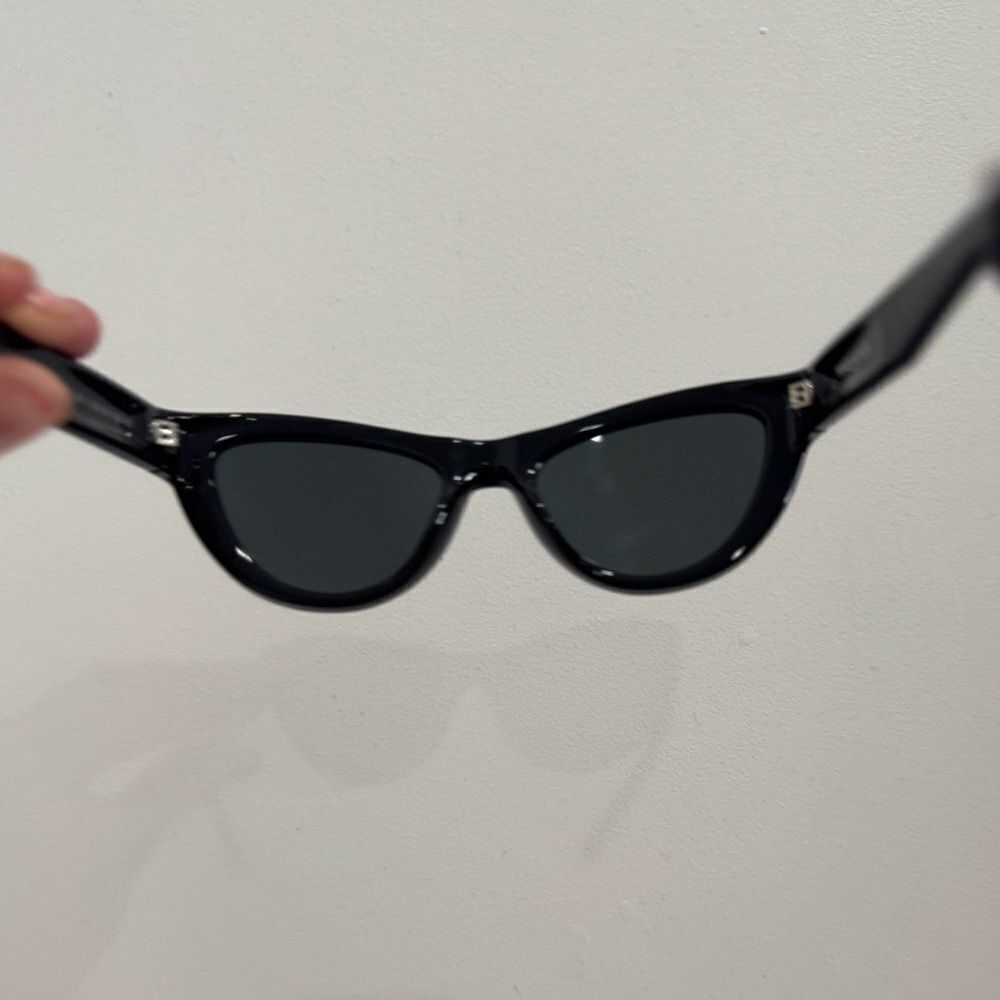 SAINT LAURENT Script Cat Eye Sunglasses, 53mm - Picture 11 of 14